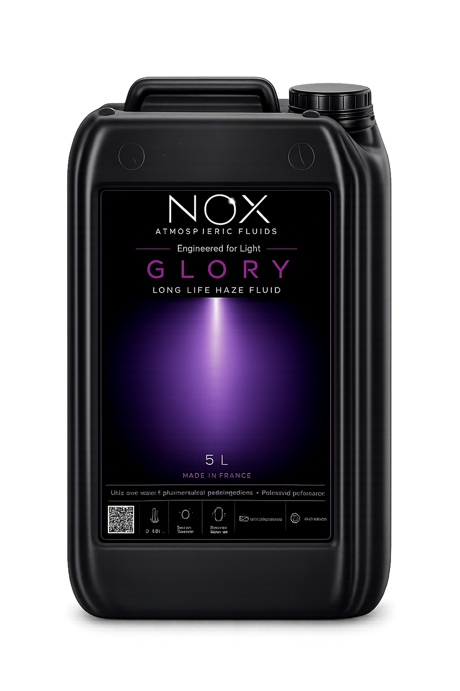 GLORY liquide haze longue durée professionnel NOX