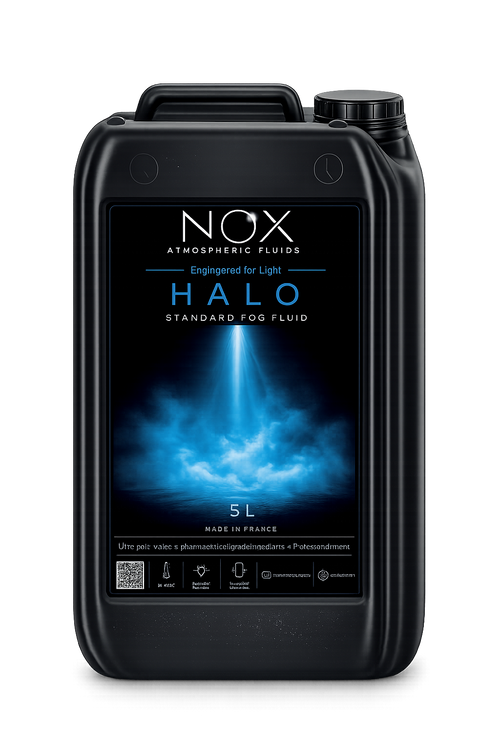 HALO – liquide pour machine à fumée professionnel NOX 5 L