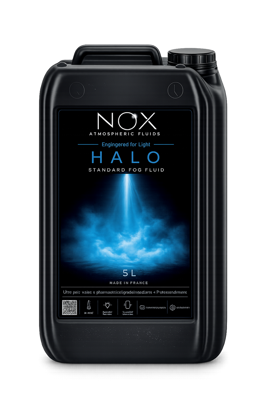HALO liquide pour machine à fumée professionnel NOX