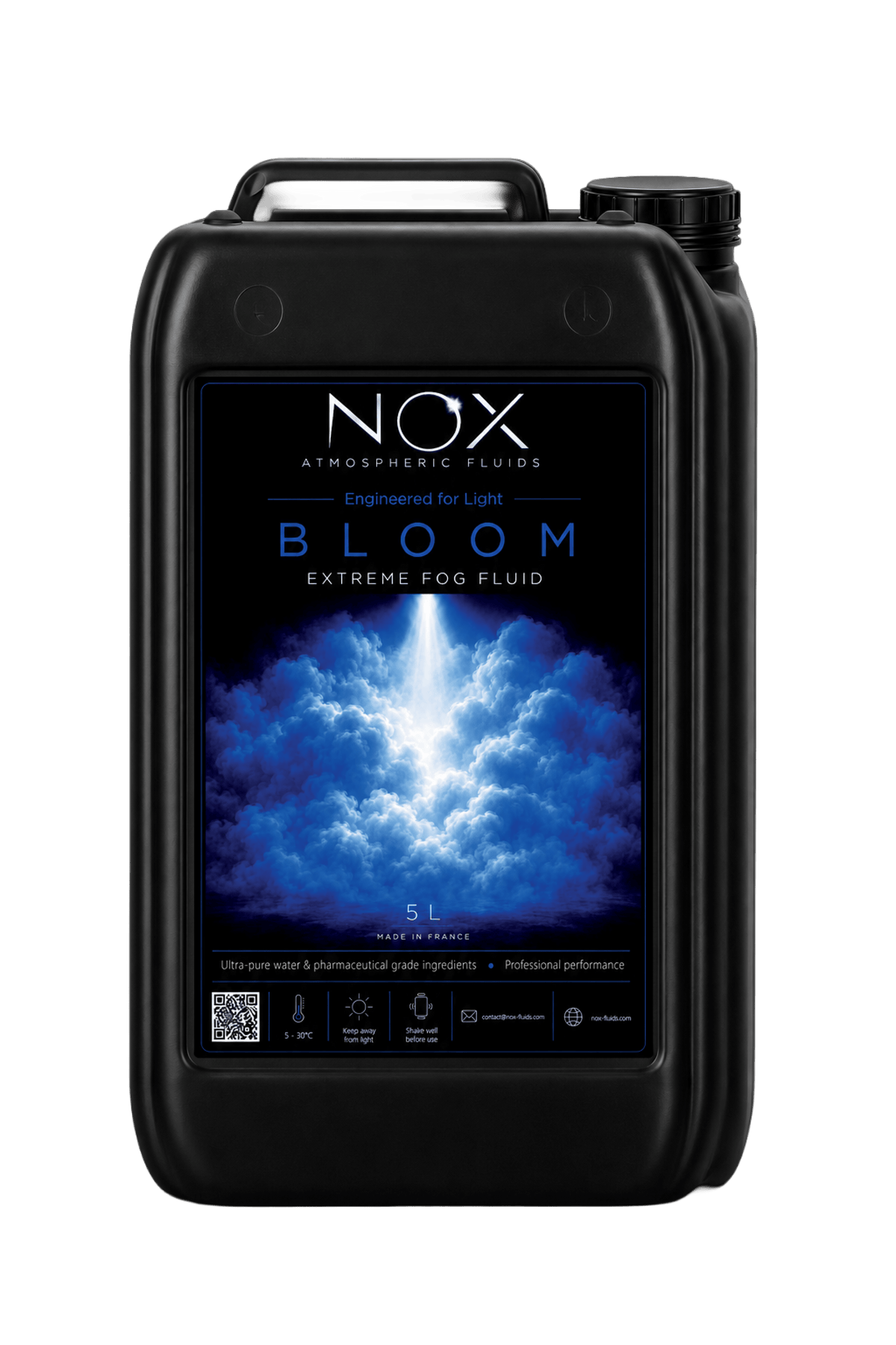 BLOOM – liquide fumée haute densité professionnel NOX 5 L